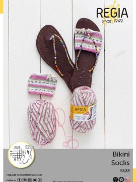 Regia 5628 Bikini Socks in Cotton Color
