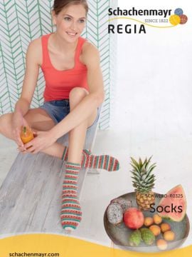 Regia R0325 Socks in Cotton Color Tutti Frutti
