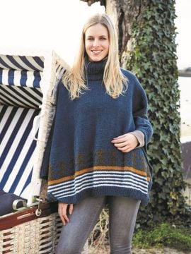 Patons Alpaca Moments Regina Poncho