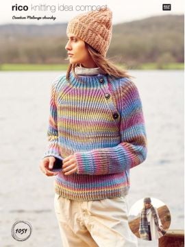 Rico KIC 1051 Hat, Scarf and Sweater