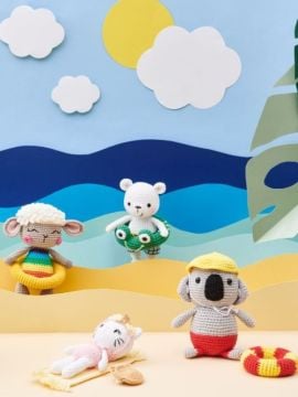 Ricorumi Beach Party Spring 2022 CAL Patterns