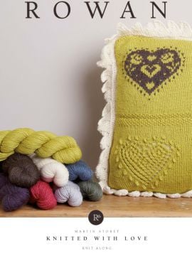 Rowan Knitted With Love KAL Blankets & Cushions Pattern