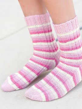 West Yorkshire Spinners Simple Rib Socks