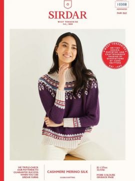Sirdar 10308 Modern Fair Isles Collection Sweater