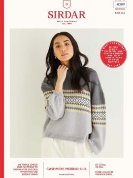 Sirdar 10309 Modern Fair Isles Collection Sweater