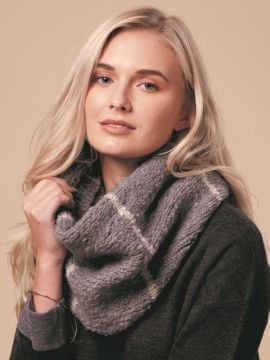 Rowan Cozy Merino Striped Snood