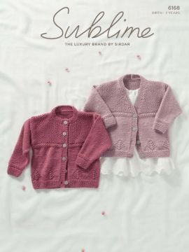 Sublime 6168 Round & V Neck Cardigans 