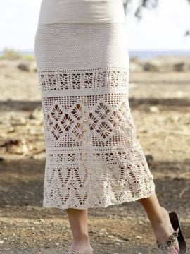 DROPS Summer Escape Crochet Skirt