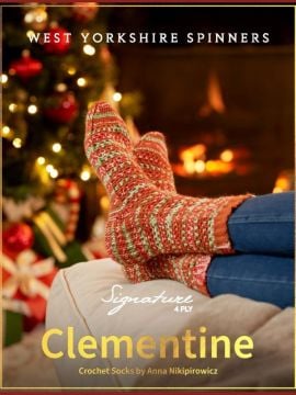 West Yorkshire Spinners Clementine Socks in Signature 4 Ply Gingerbread