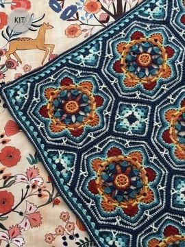 West Yorkshire Spinners Persian Tiles Blanket Kit