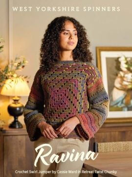 West Yorkshire Spinners Ravina Crochet Jumper
