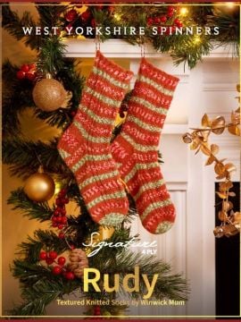 West Yorkshire Spinners Rudy Socks in Signature 4 Ply Gingerbread