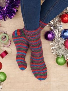 West Yorkshire Spinners Twinkle Toes Knitted Socks