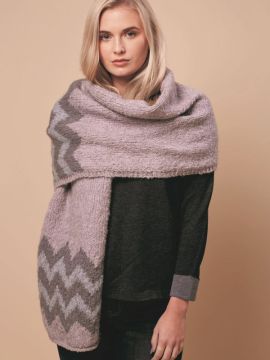 Rowan Cozy Merino Zigzag Wrap