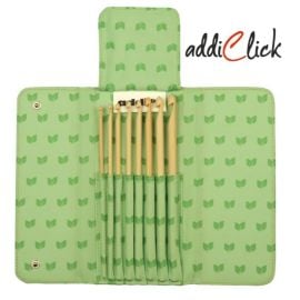 addi Bamboo Click Interchangeable Crochet Hook Set