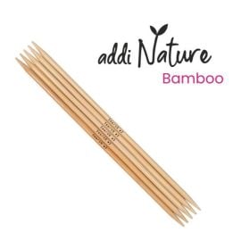 addiNature Bamboo Double Pointed Knitting Needles 15cm (6in)