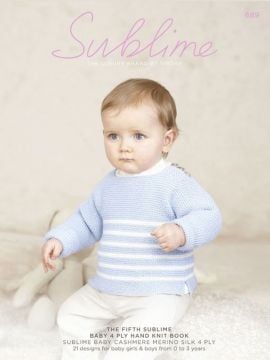 Sublime 689 The Fifth Sublime Baby 4 Ply Hand Knit Book