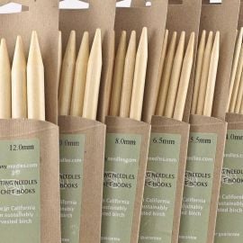 4 lengths available BIRCH Knitting Needles Plastic 4.5mm 7 gauge