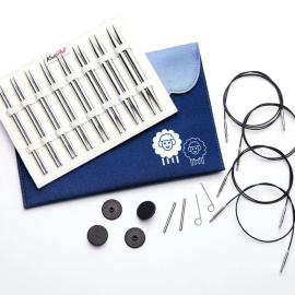 KnitPro Nova Interchangeable Circular Needle Set 13cm (5in) Deluxe