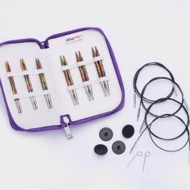 KnitPro Symfonie Interchangeable Circular Needle Set 10cm (4in)