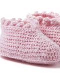 24 Crocheted Bootees