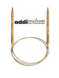 addi Olive Wood Fixed Circular Knitting Needles 40in (16in)