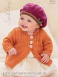 Sublime 6014 The Little Vintage Smock Coat And Ruby Beret