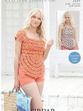 Crochet Top with Scooped Detail
