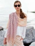 Two Colour Lace Shawl
