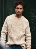 Cabled Raglan Sweater