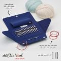 addi Click Novel Lace Short Tip Interchangeable Circular Knitting Needle Set