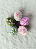 Embroidered Eggs