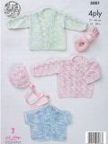 Lace Cardigans & Bonnet