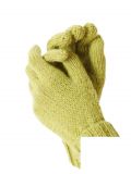 Stocking Stitch Gloves With Turnback Cuff