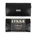 LYKKE Interchangeable Circular Birchwood Knitting Needle Set 3.5in Tips Driftwood Black Faux Leather