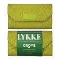 LYKKE Interchangeable Circular Knitting Needle Set 3.5in Tips Grove Bamboo Green Basketweave Effect
