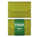 LYKKE Interchangeable Circular Knitting Needle Set 5in Tips Grove Bamboo Green Basketweave Effect