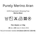 Laughing Hens Purely Merino Aran