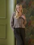 Cardigan with Bell Border