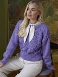 Diamond Lace Sweater