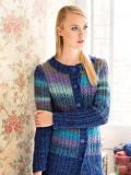 Long-Line Cabled Cardigan