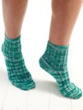 Blue Hawaiian Socks