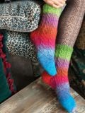 Faux Cable Socks