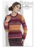 Round Neck Rib Stitch Sweater