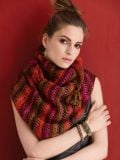 Garter and Lace Diamond Shawl