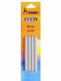Pony Double Pointed Knitting Needles 8in (20cm)