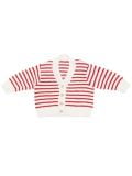 Stripped Cardigan - Red and White