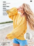 Rico KIC 1080 Sweater & Scarf in Creative Lazy Hazy Summer Cotton