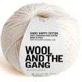 Wool and the Gang Shiny Happy Cotton 44 Ivory White