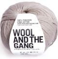Wool and the Gang Shiny Happy Cotton 94 Timberwolf